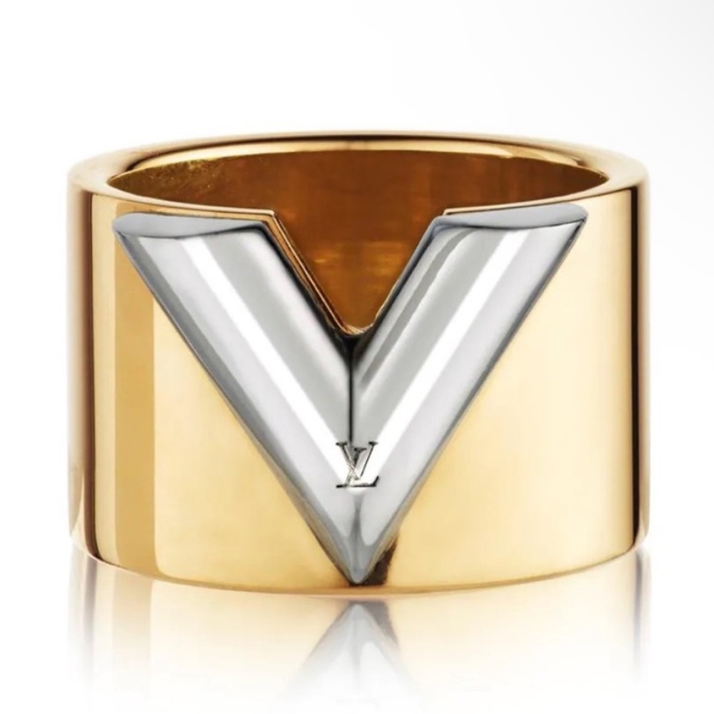 Gold and Silver Women's Ring